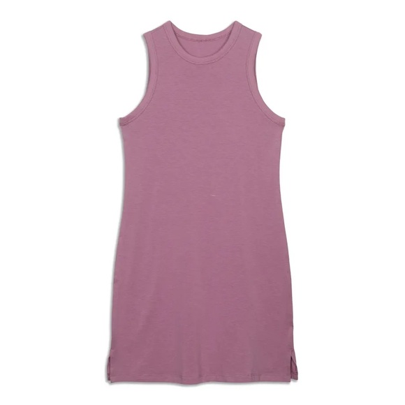 NWT Lululemon Classic-Fit Cotton-Blend Dress (Color: Velvet Dust) size 2 - Picture 4 of 4